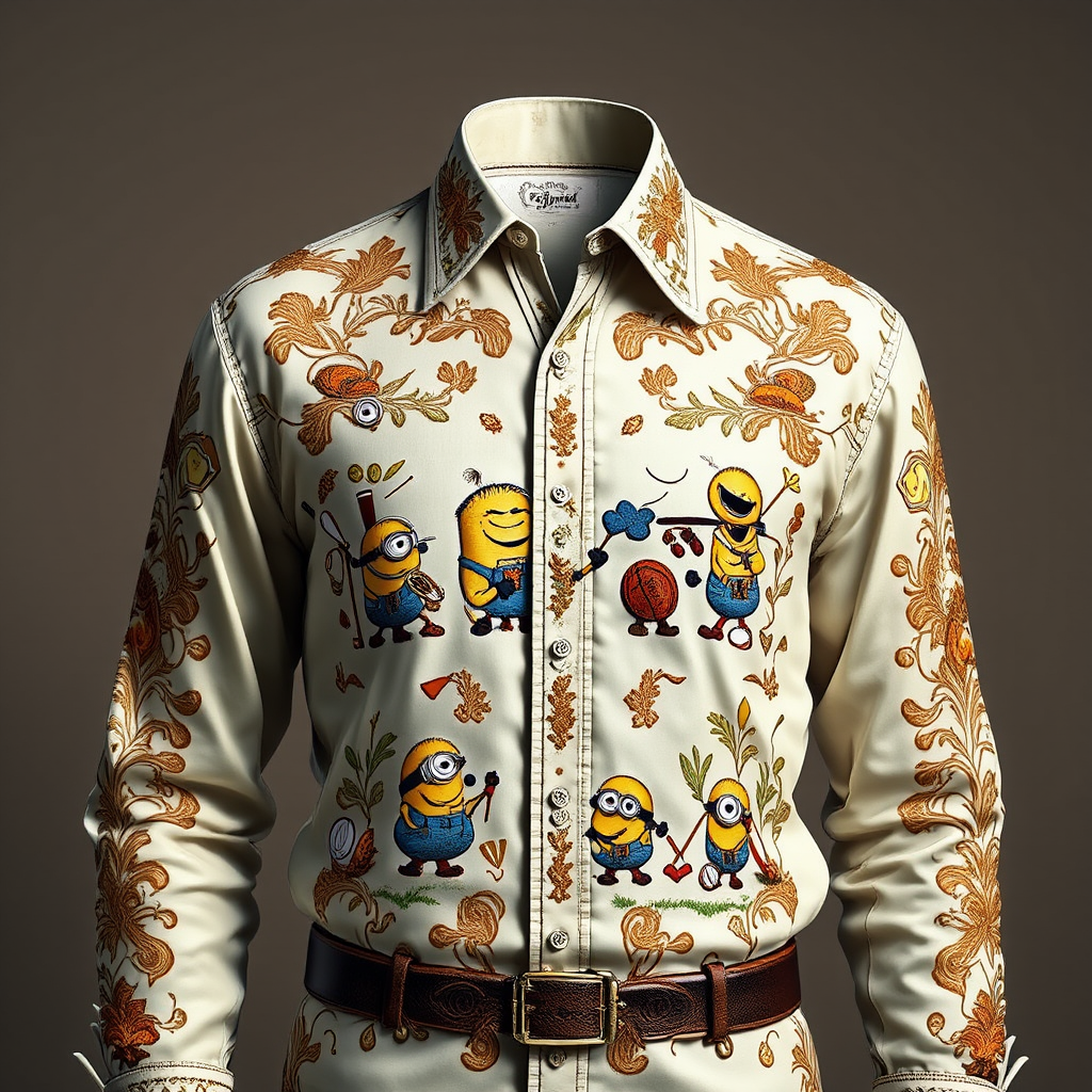 Fancy shirt with Minions