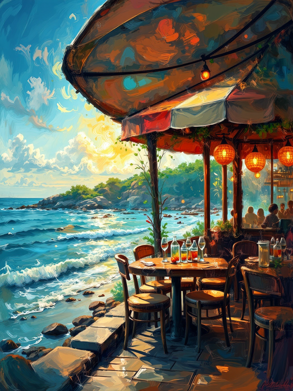 Serene Beachside Dining Experience Found