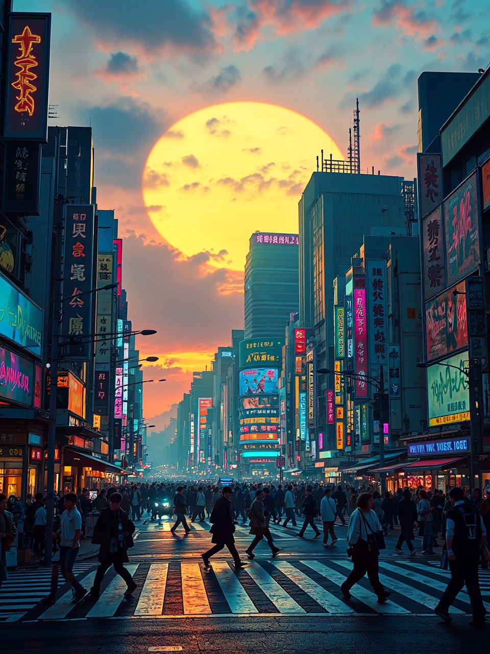 Tokyo's Shibuya Crossing at