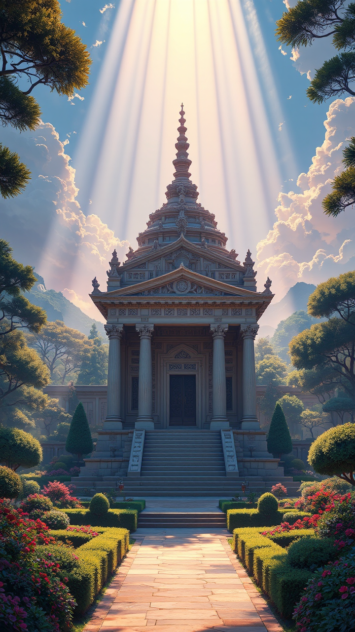 Ancient temple in a