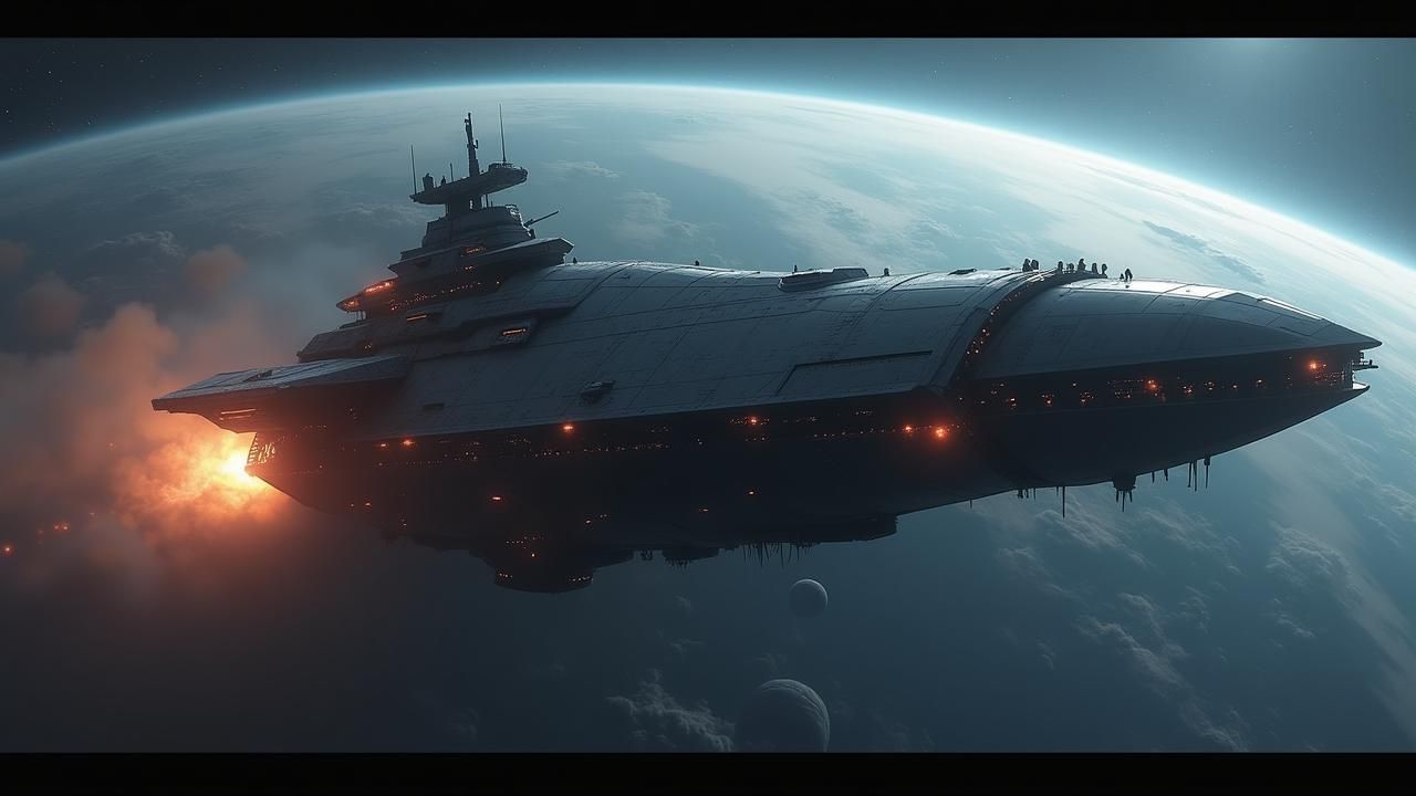 Alien AI Space Invasion