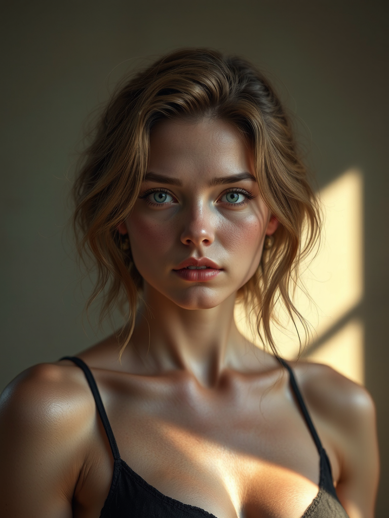 Portrait of woman with