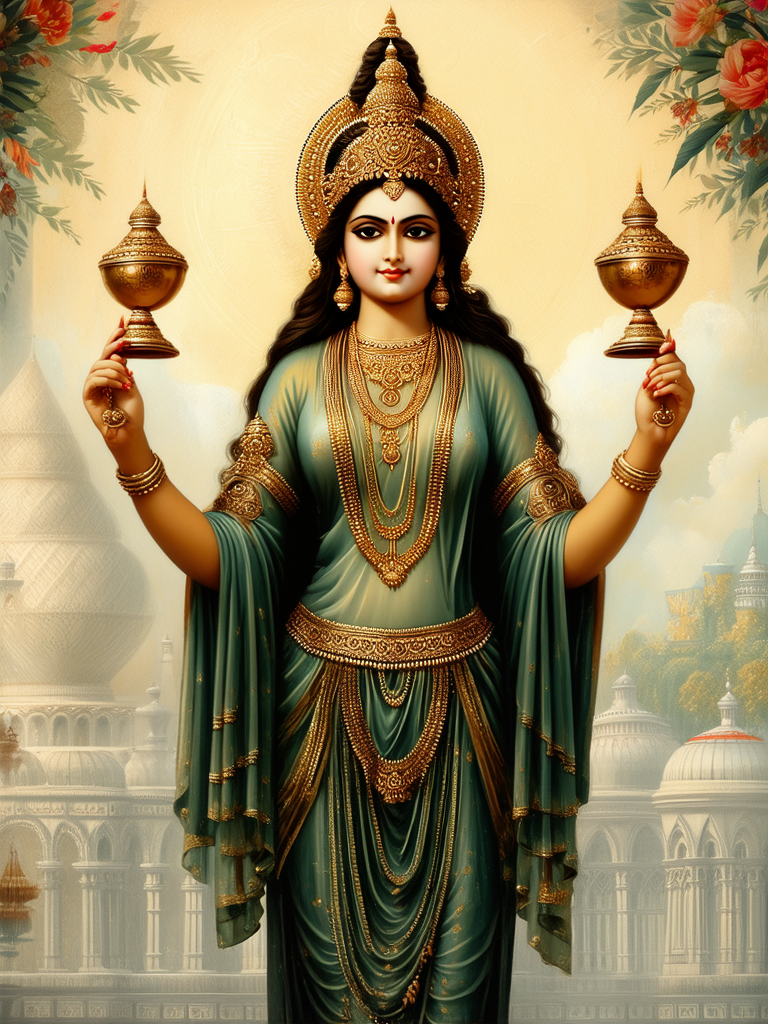 Goddess Lakshmi in Indian