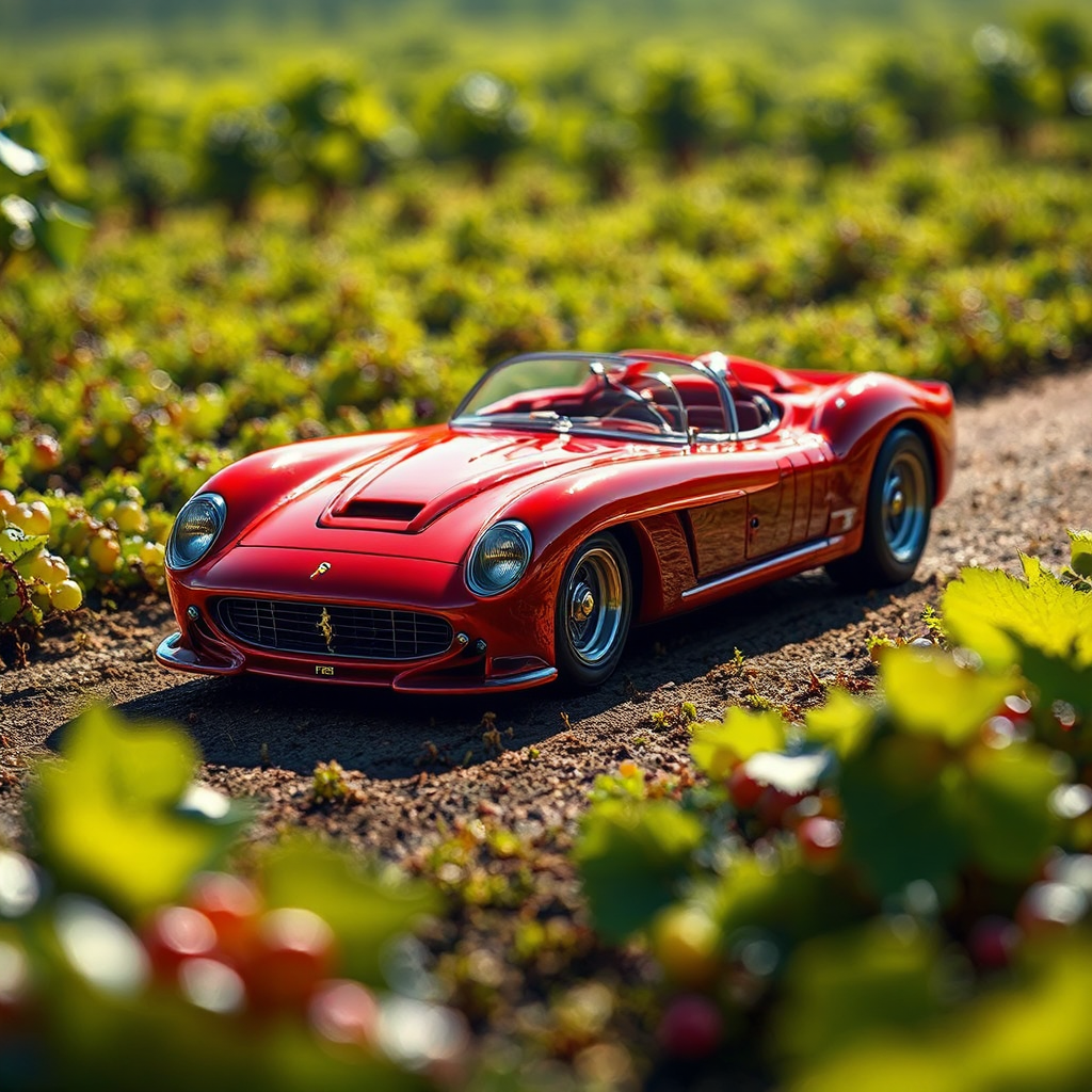 A Ferrari in a