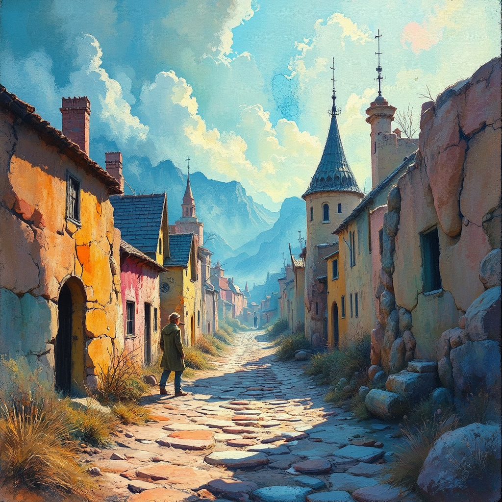 Digital artwork with a