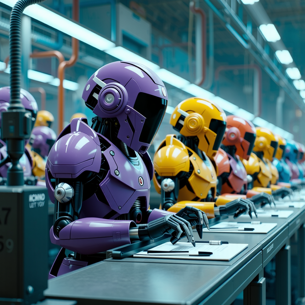 Robots building other robots