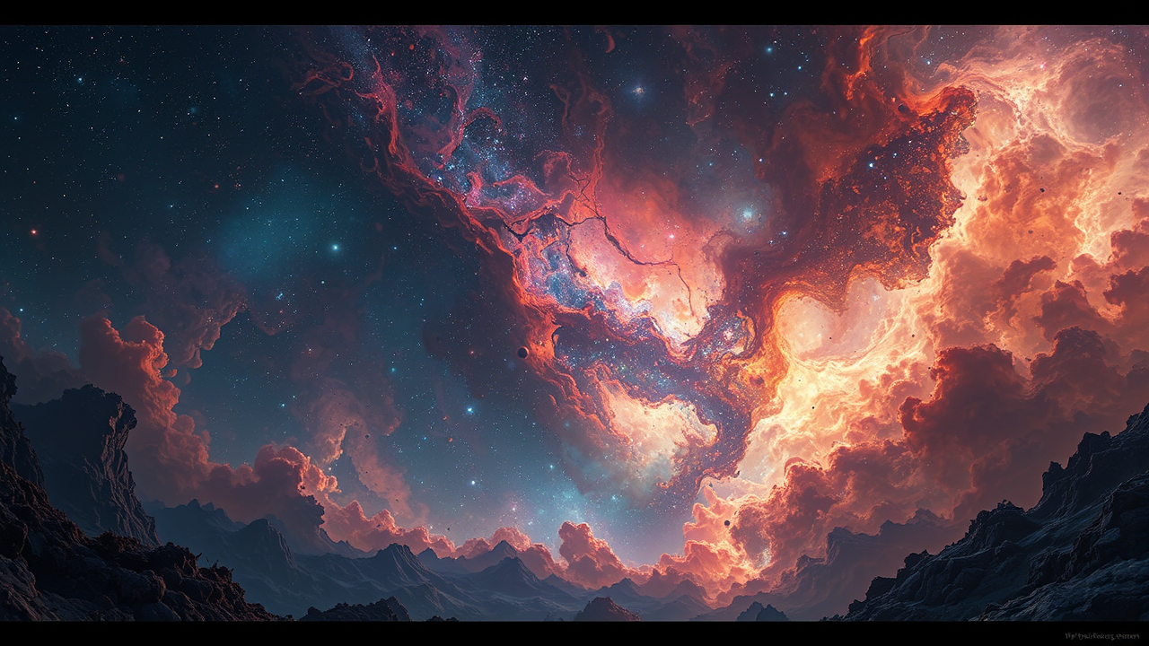 A beautiful nebula artwork