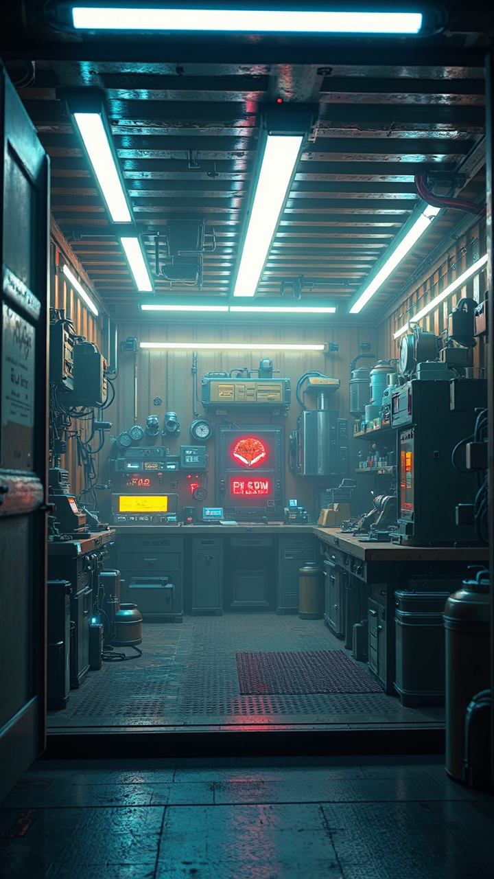 Small sci-fi workshop in