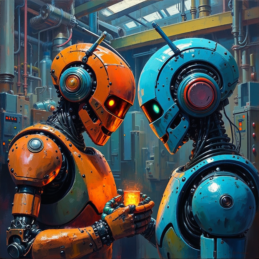Robots building other robots