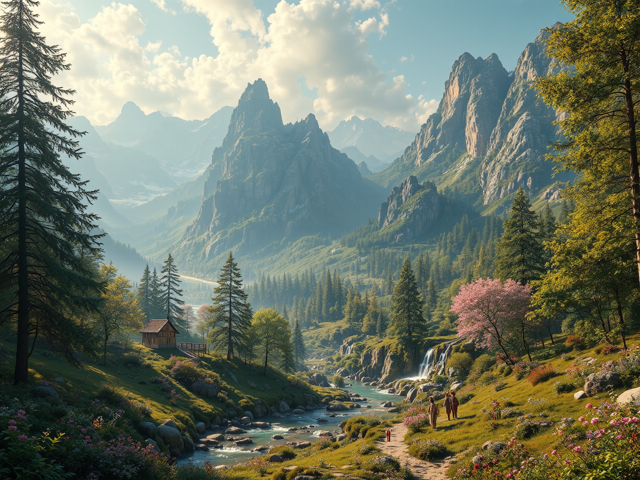A dreamy, detailed fantasy