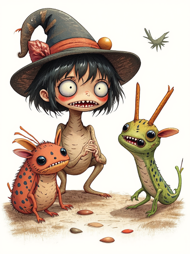 Strange and exotic creatures