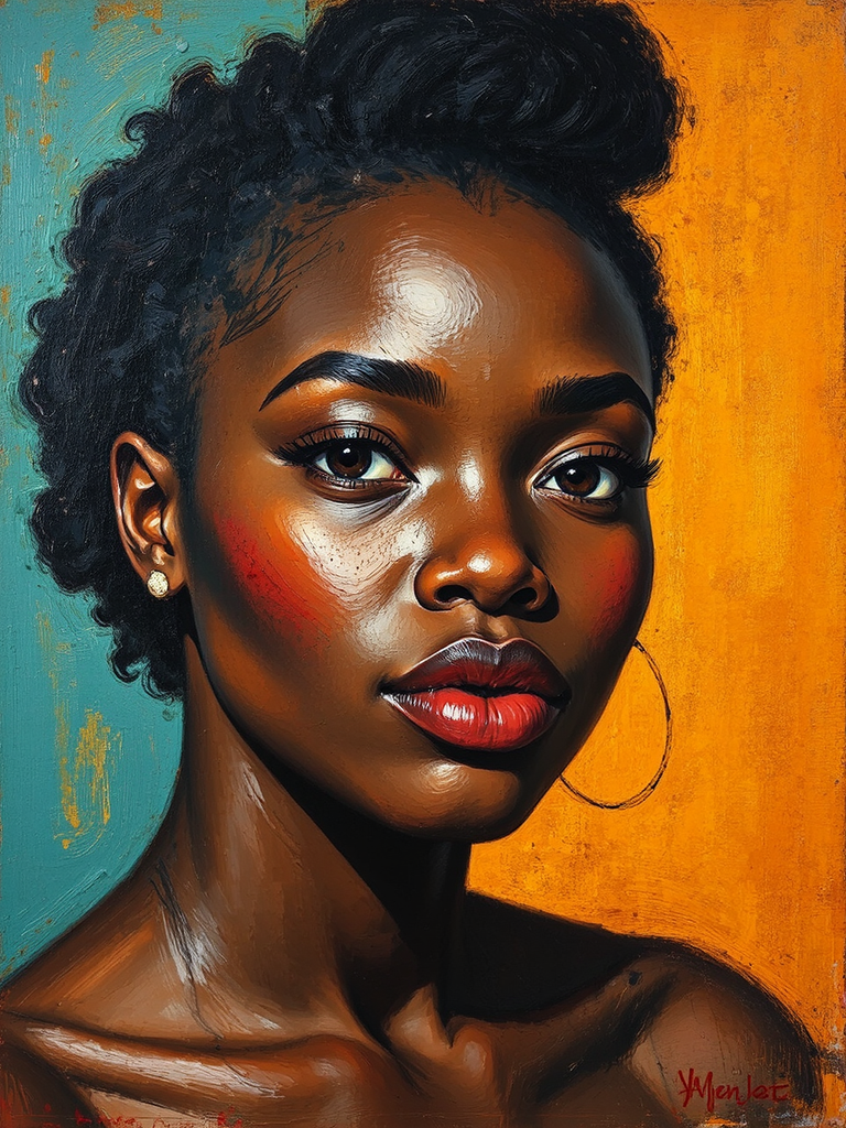 Portrait of a young