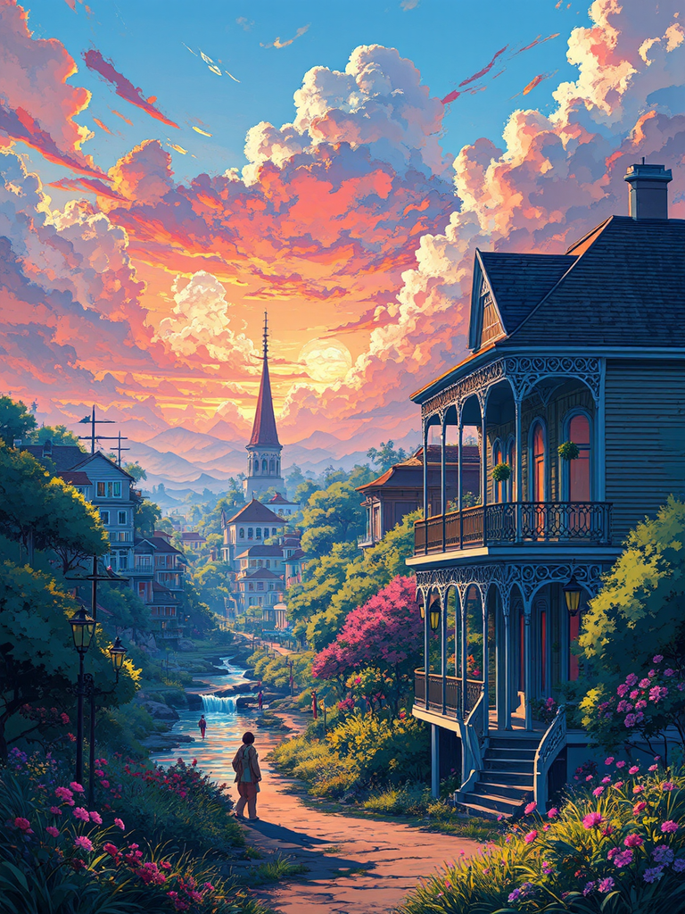 Vivid and colorful New