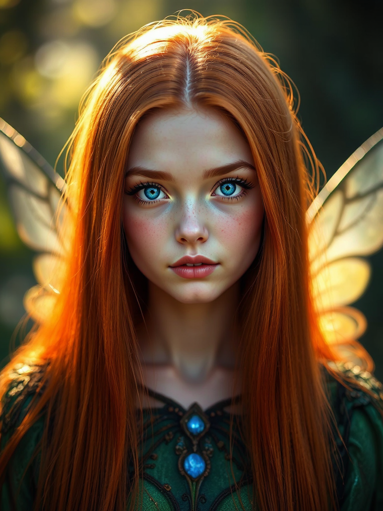 Young adult woman with