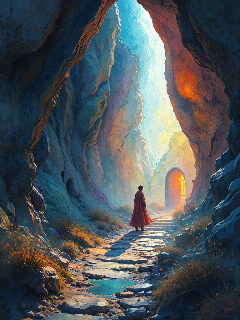 Epic colourful digital art