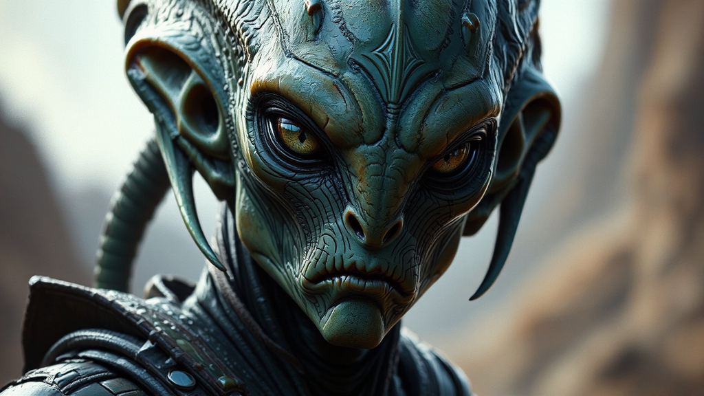 Caracal in an alien