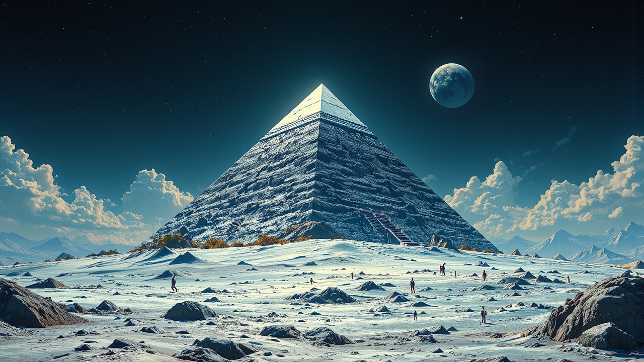 A pyramid on the