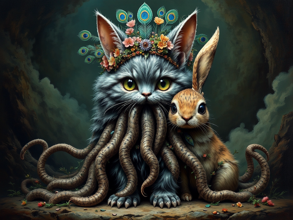 A fantasy creature with