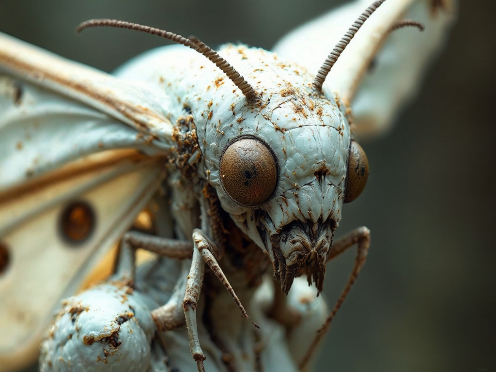 Moth-like humanoid with insect