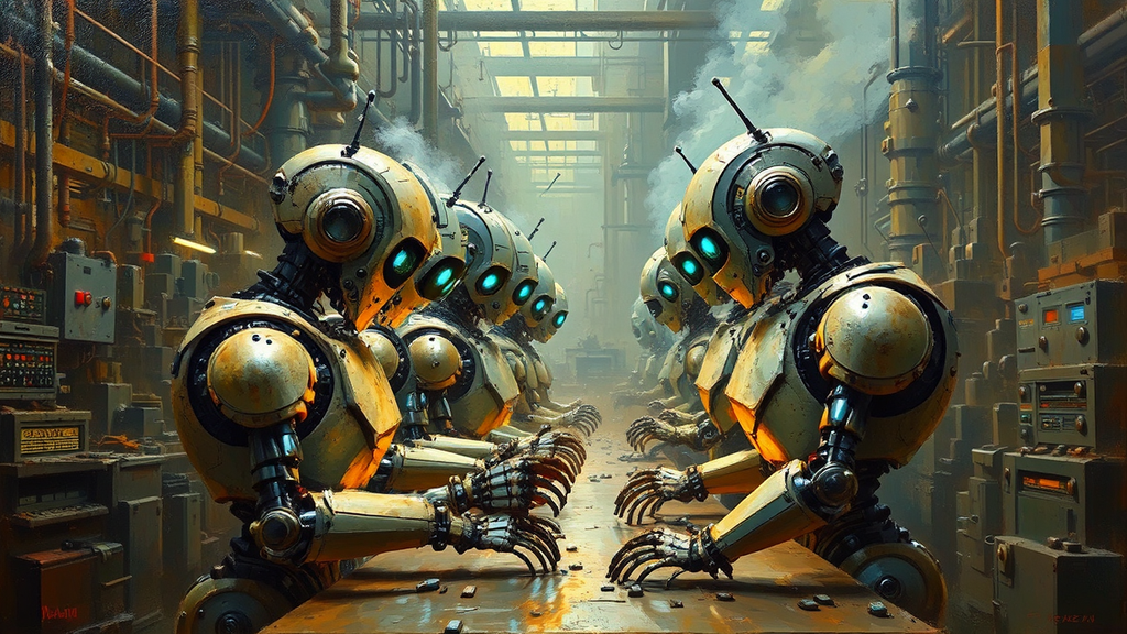 Robots building other robots
