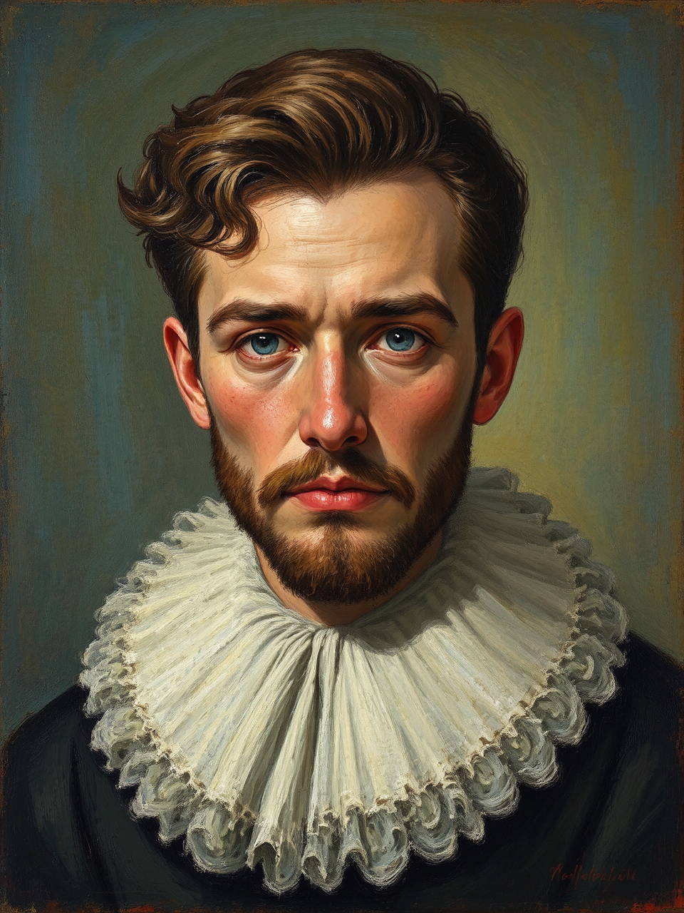 A young man with