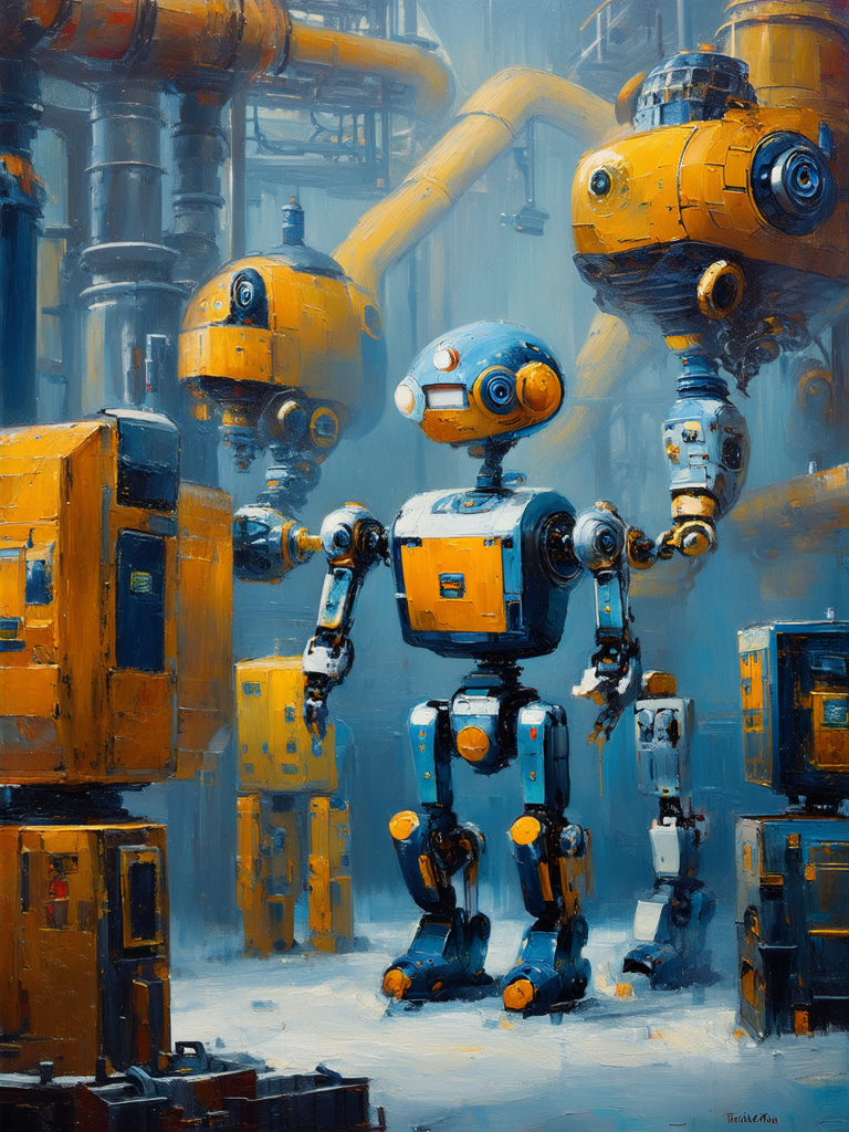 Robots building other robots