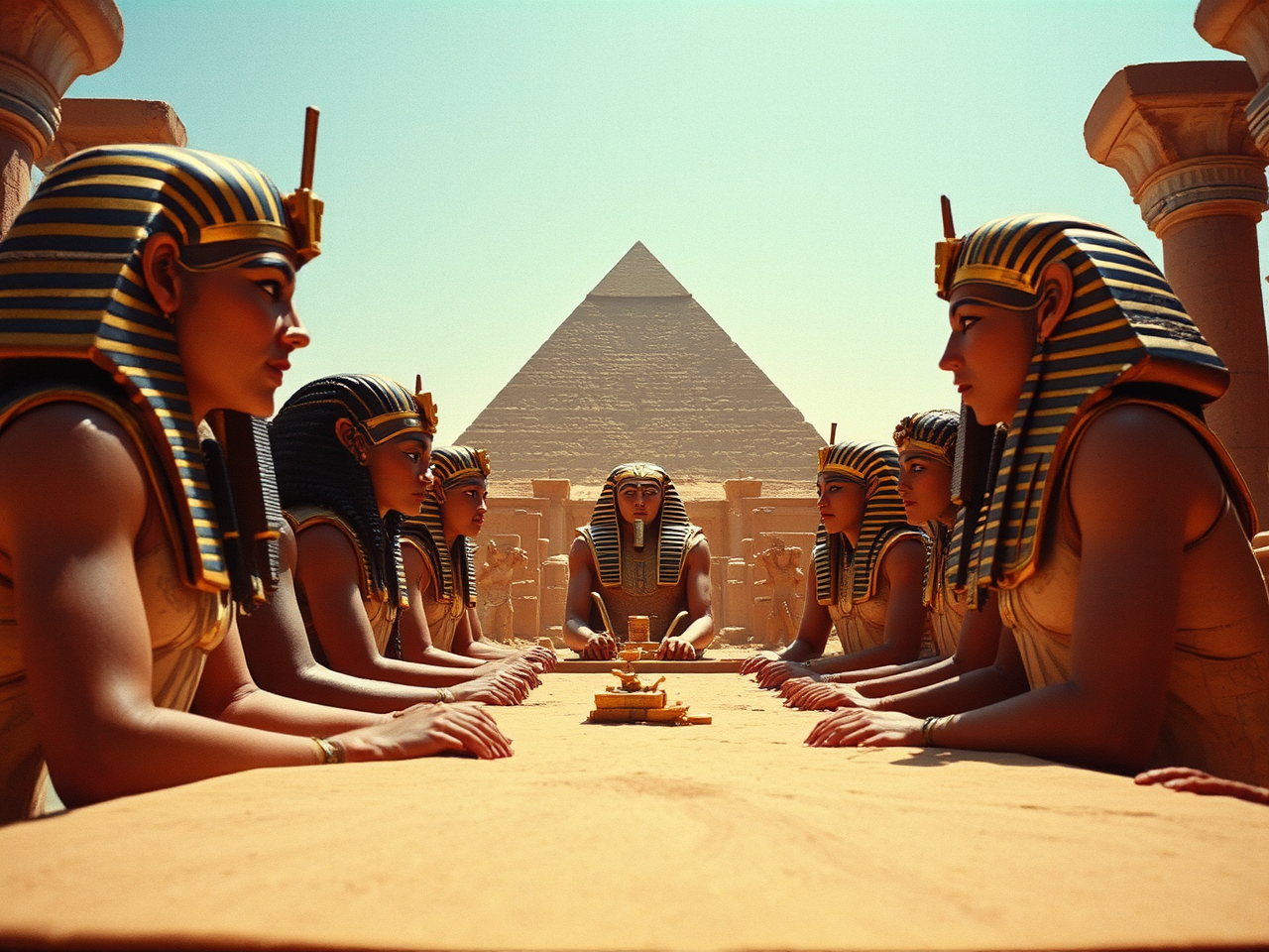 Ancient Egyptian Pharaohs in