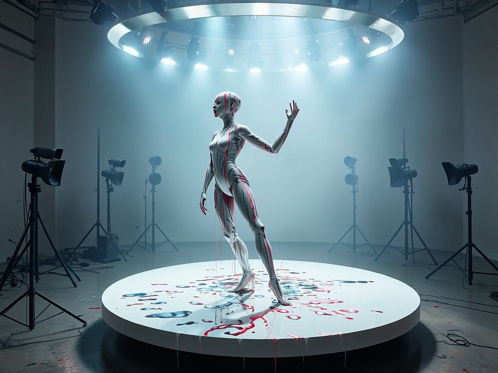 Transforming model on futuristic