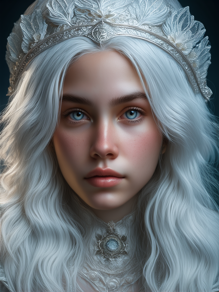 Highly detailed portrait of