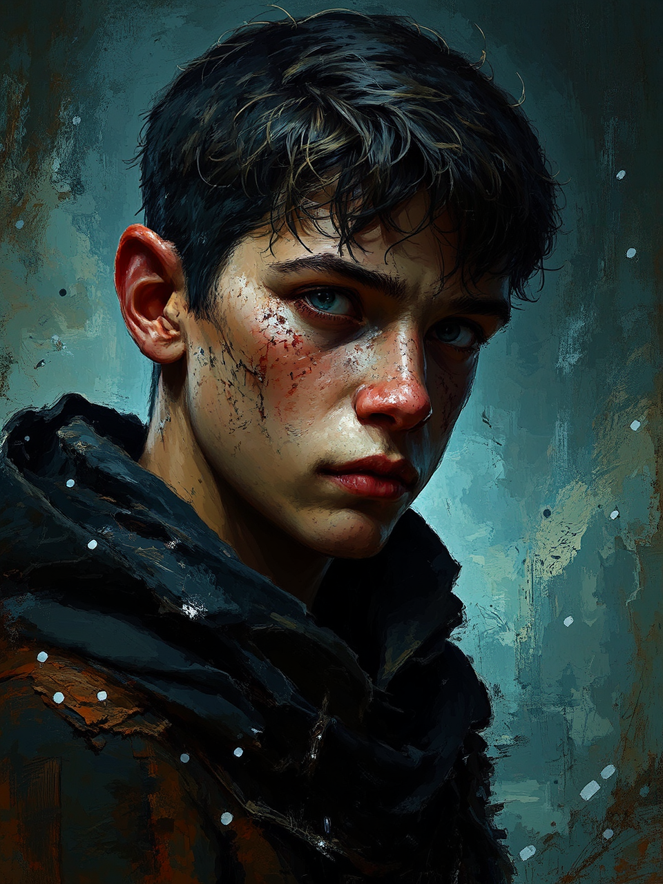 Portrait of a young
