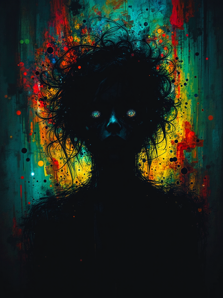 Chaos in a Vibrant Nightmare