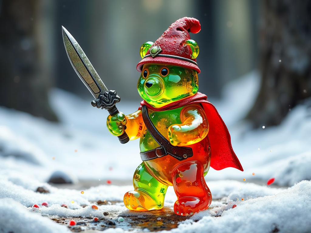 Gummy bear in military
