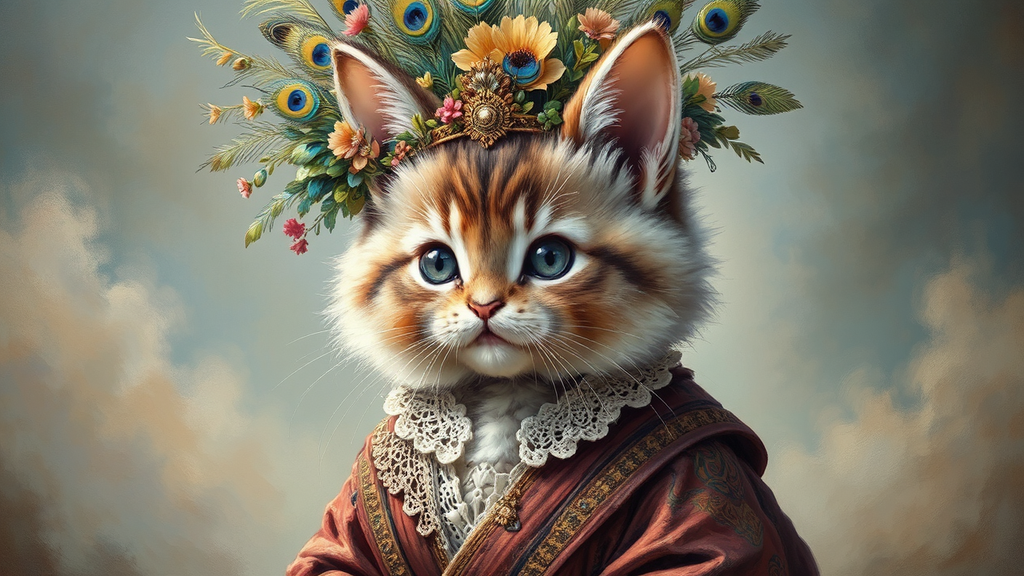 A cute hybrid creature
