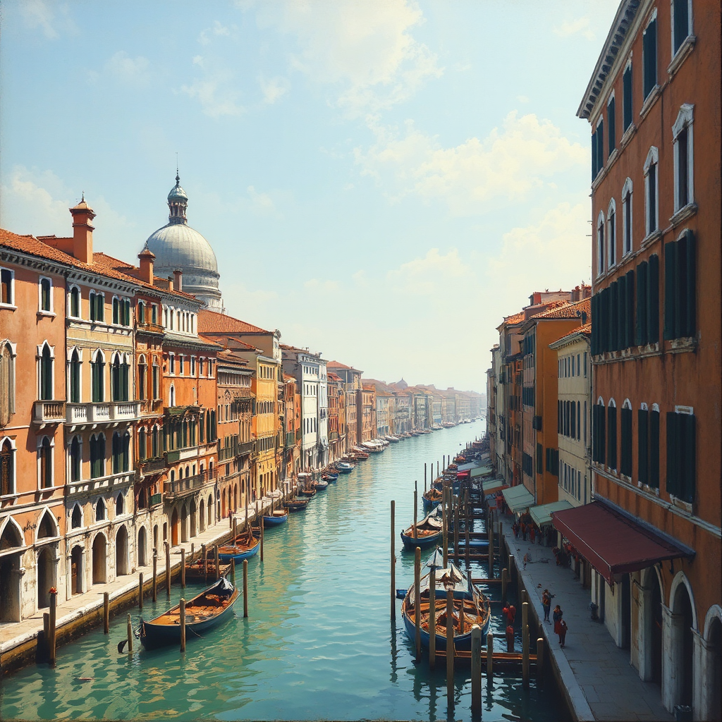 City scene in Venice.
