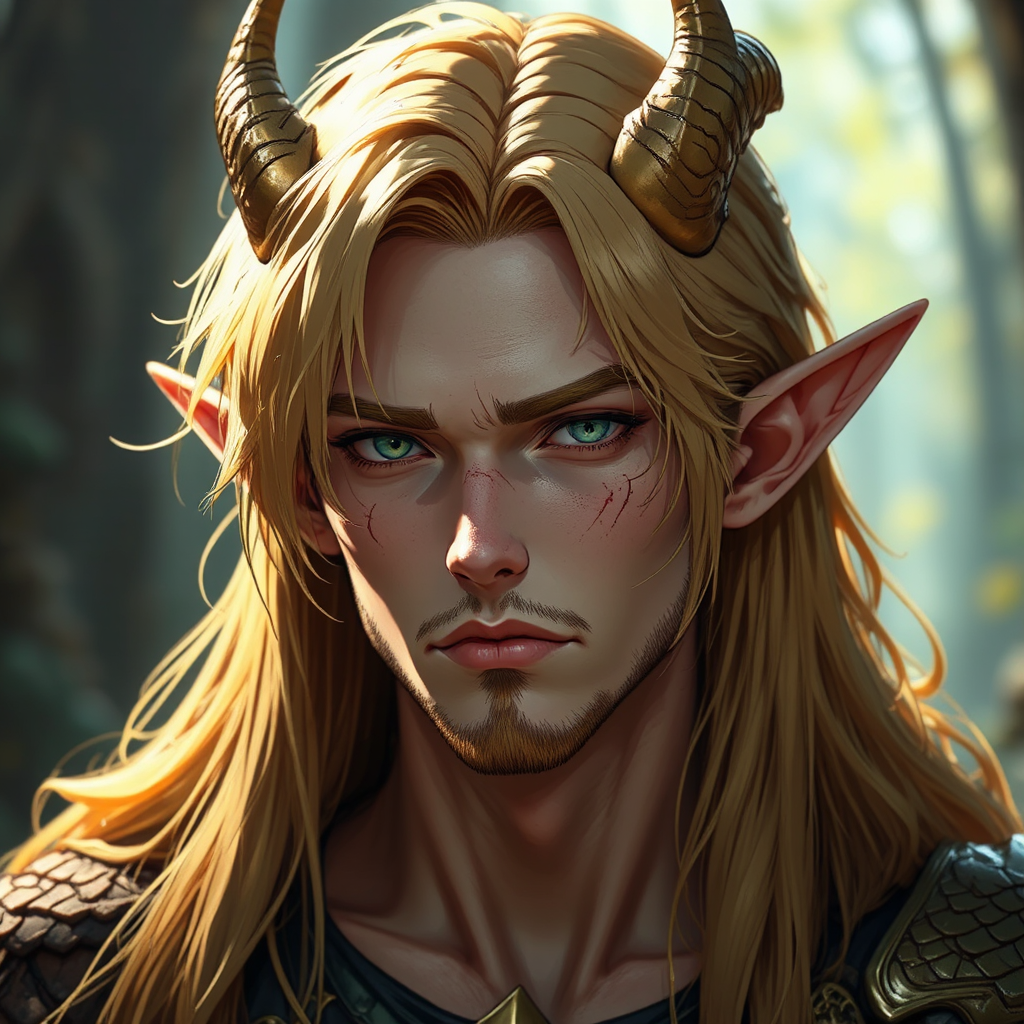 Adult male elf with