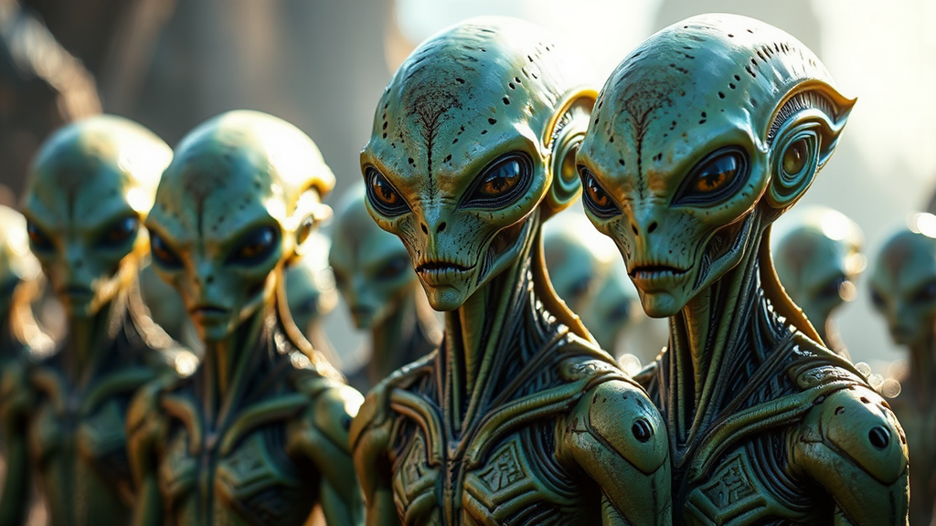 Friendly aliens in a