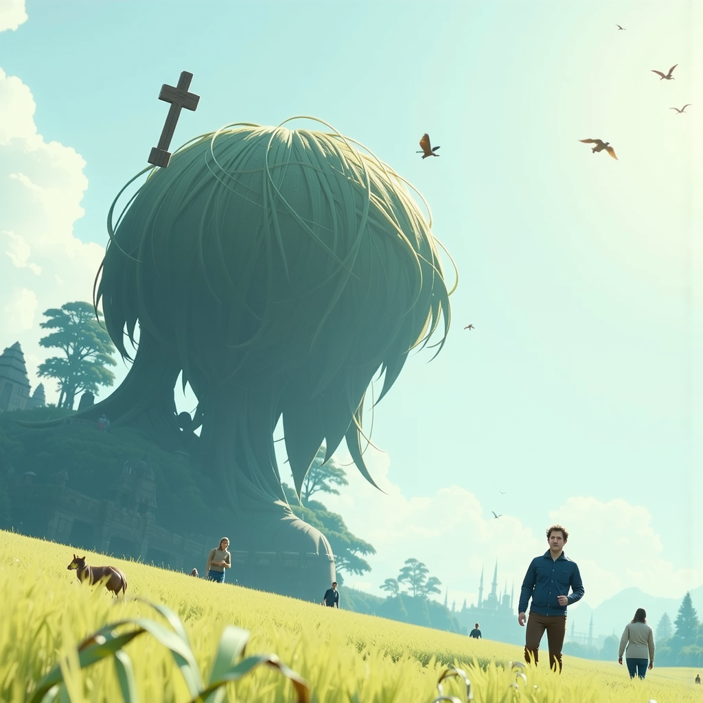 Mysterious forest in The