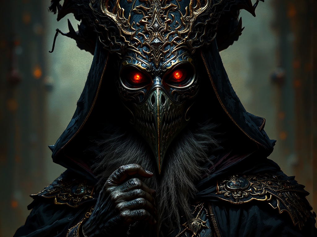 Noble figure in a