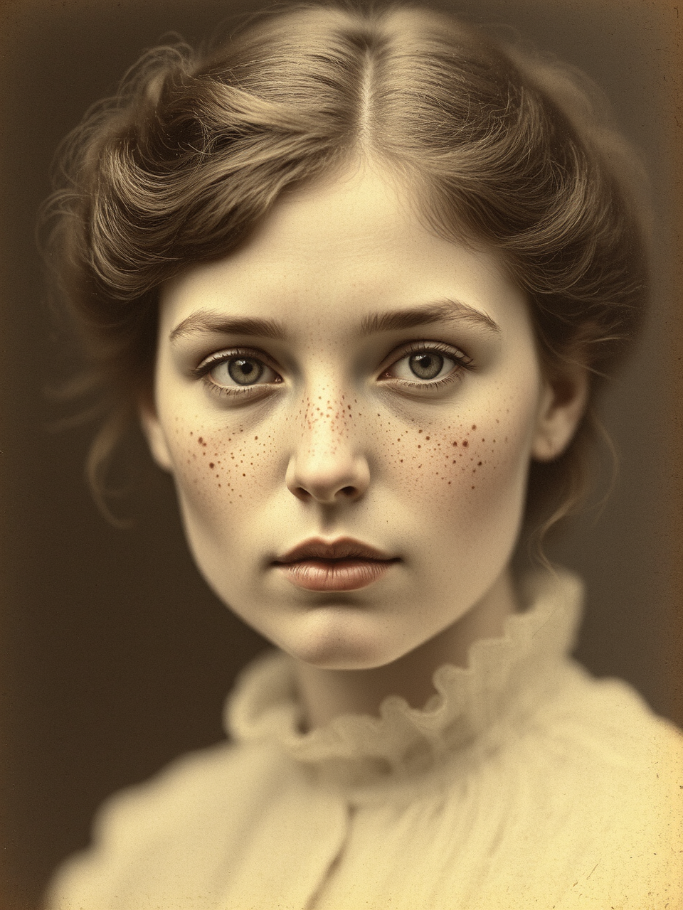Edwardian style photo of