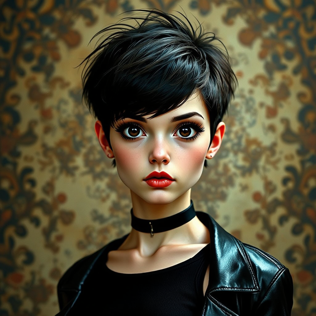 Young woman in a