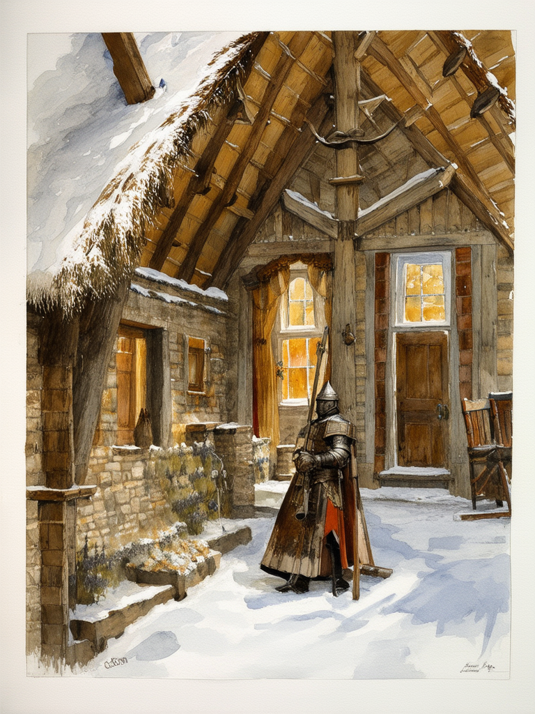 A Scandinavian winter palace