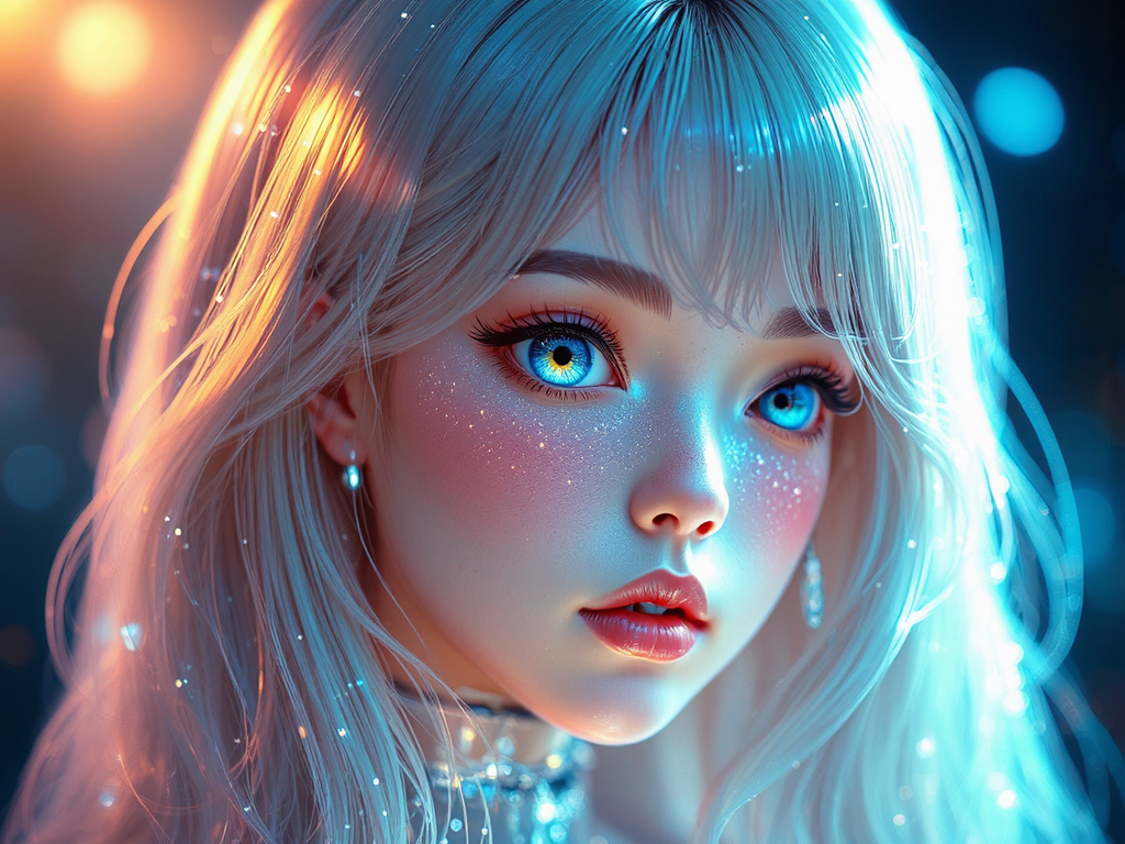 Close-up portrait of a