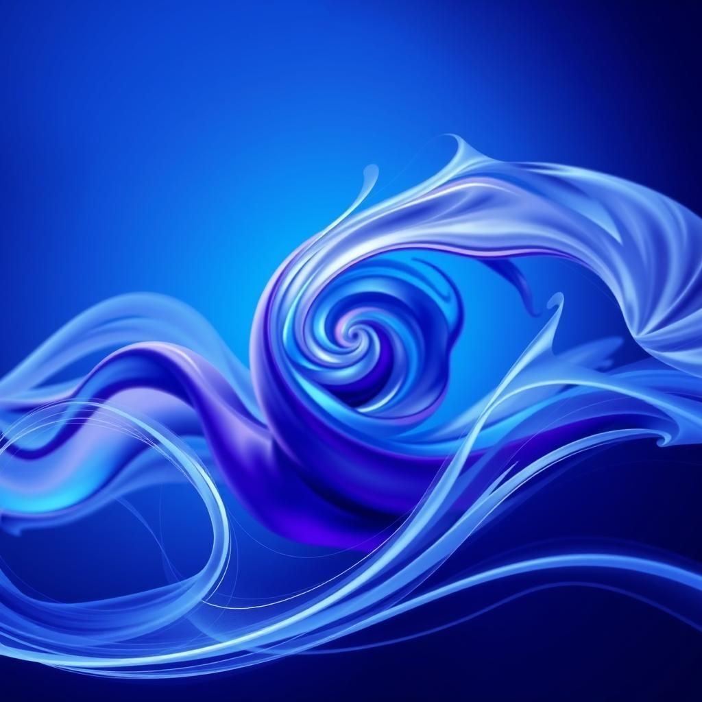Digital Artistic Colorful Vortex