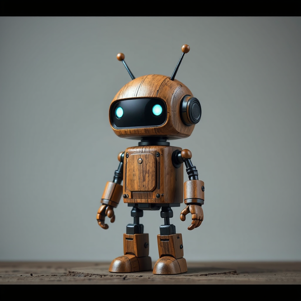 A robotic sculpture in