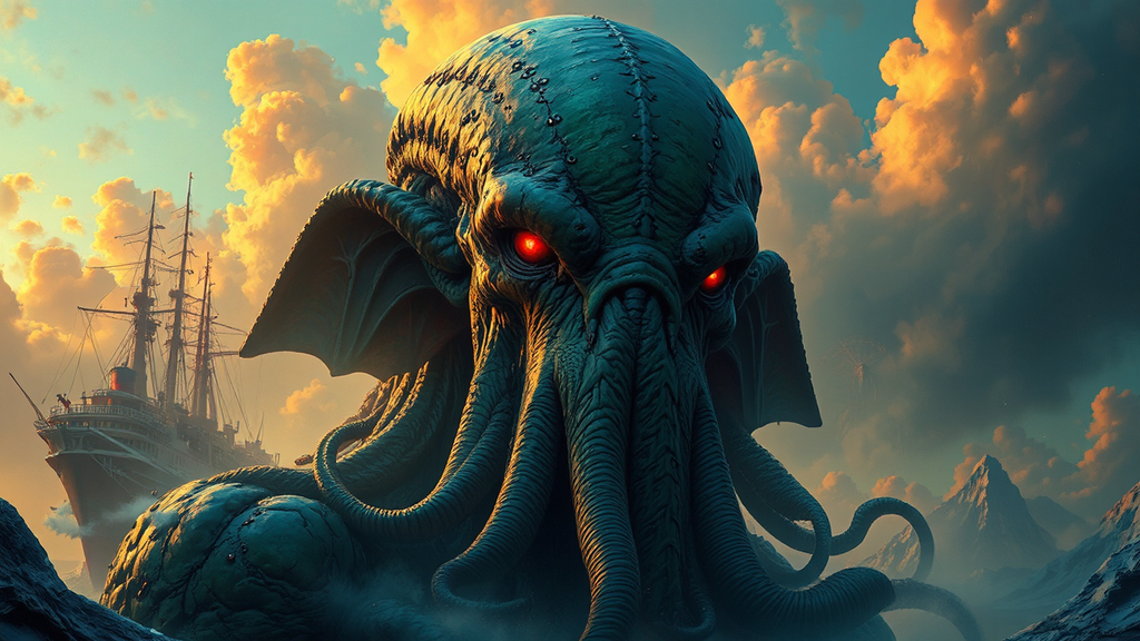 Proud Cthulhu in a