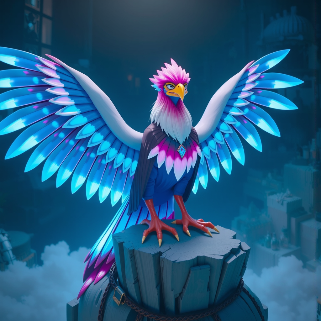 A phoenix mount in