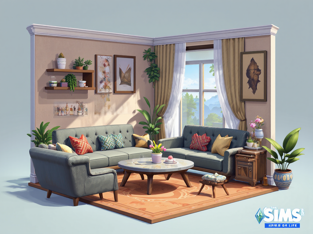 Jakarta-style furniture and decor