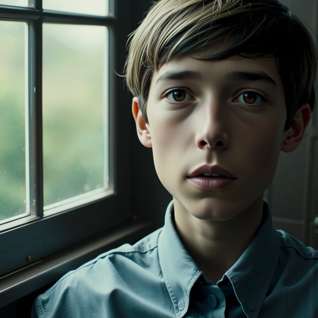 Portrait of a young