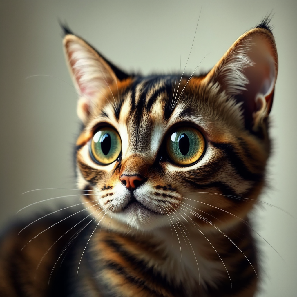 Portrait of a cat.