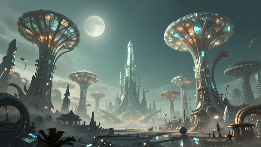 The Luminous Bazaar of